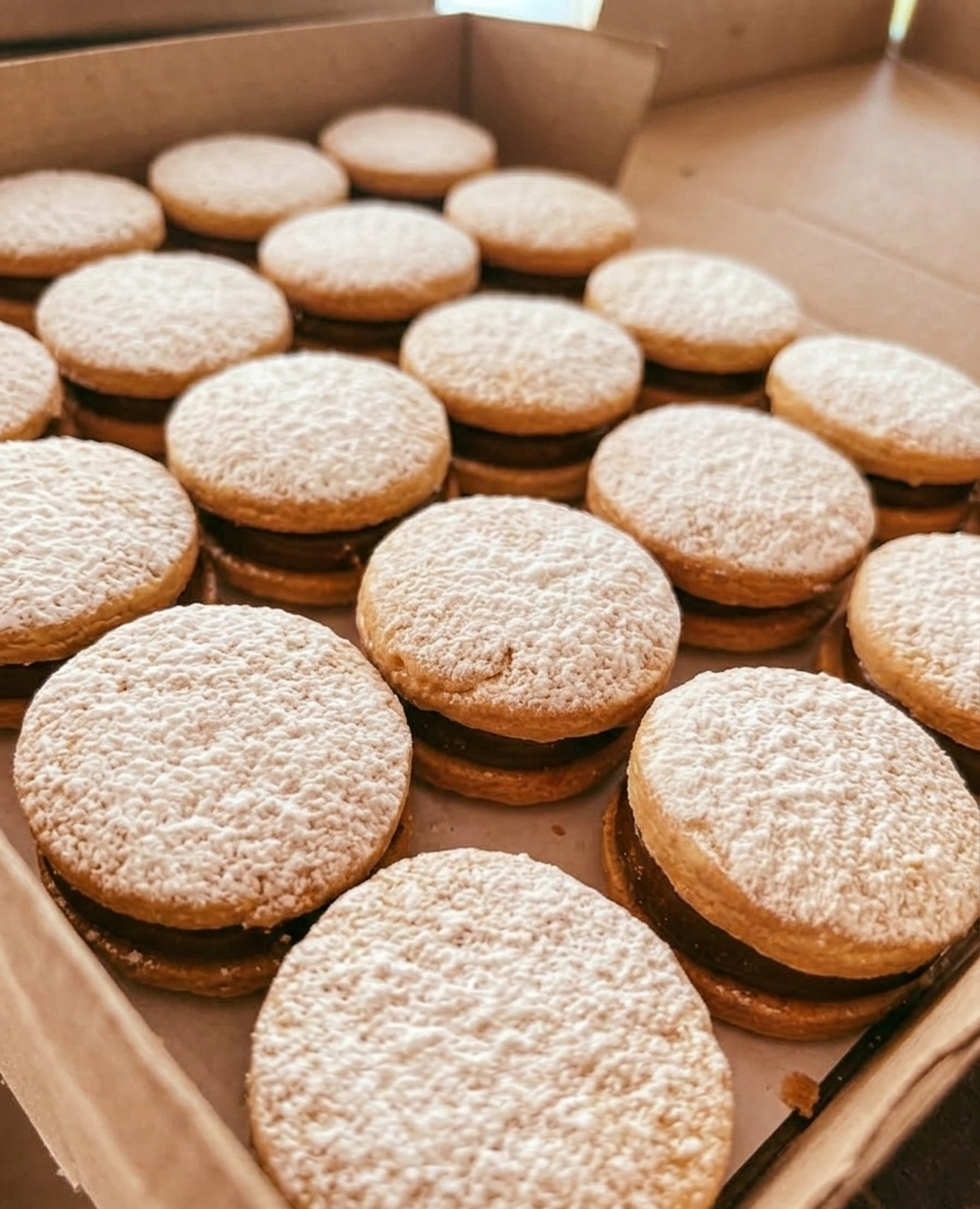 Alfajores de masa sablée