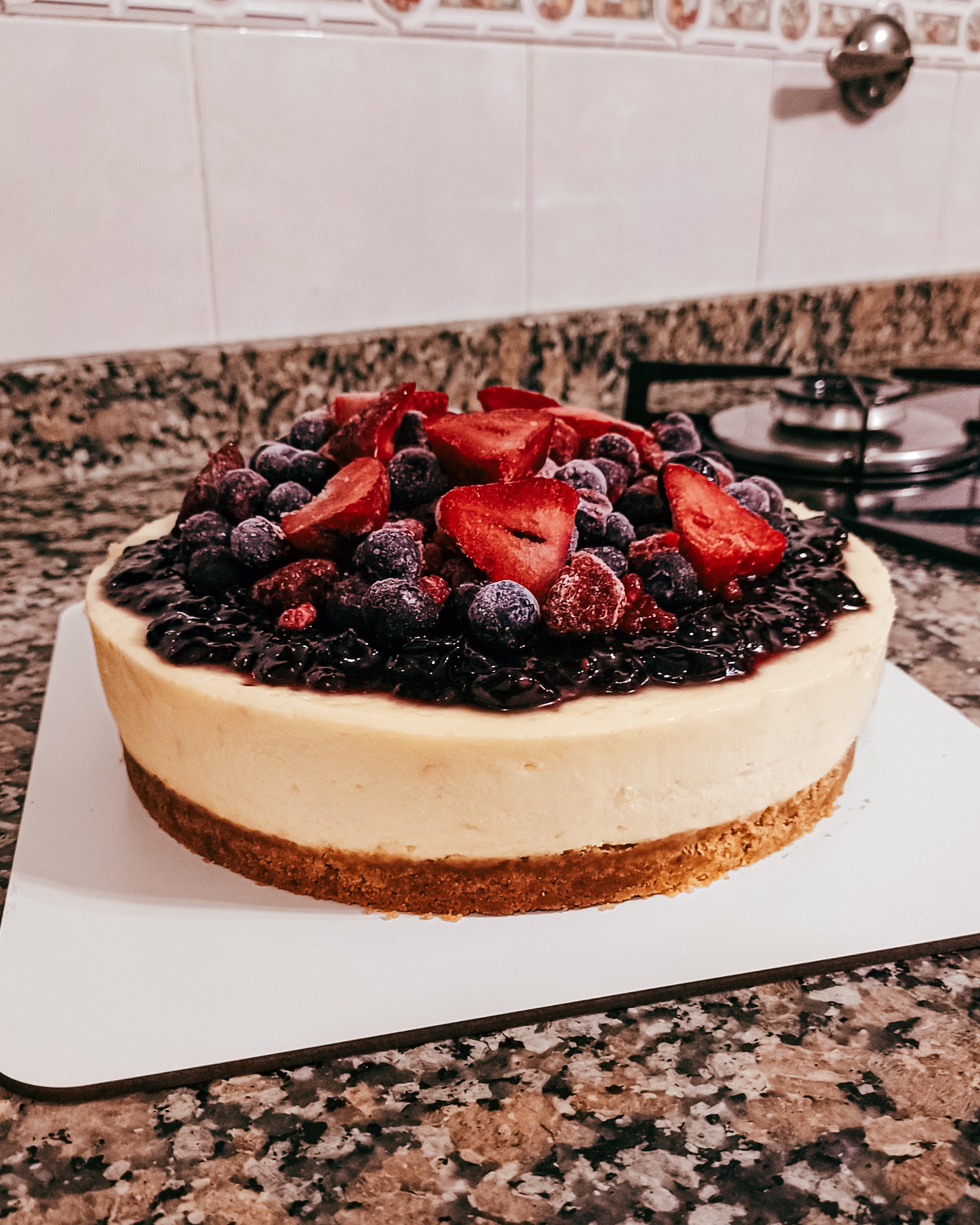 Cheesecake de Frutos Rojos